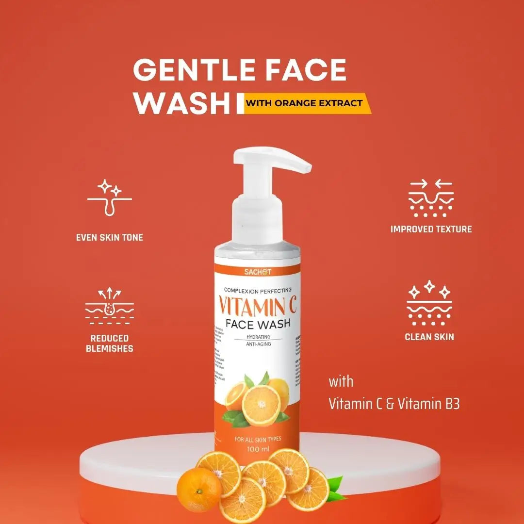 Free Vitamin C Face Wash | sachetcare.com