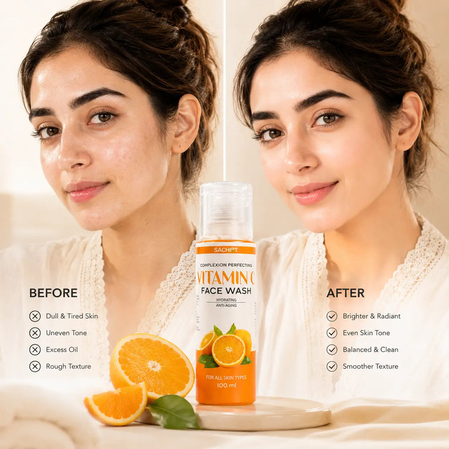 Vitamin C Face Wash | sachetcare.com