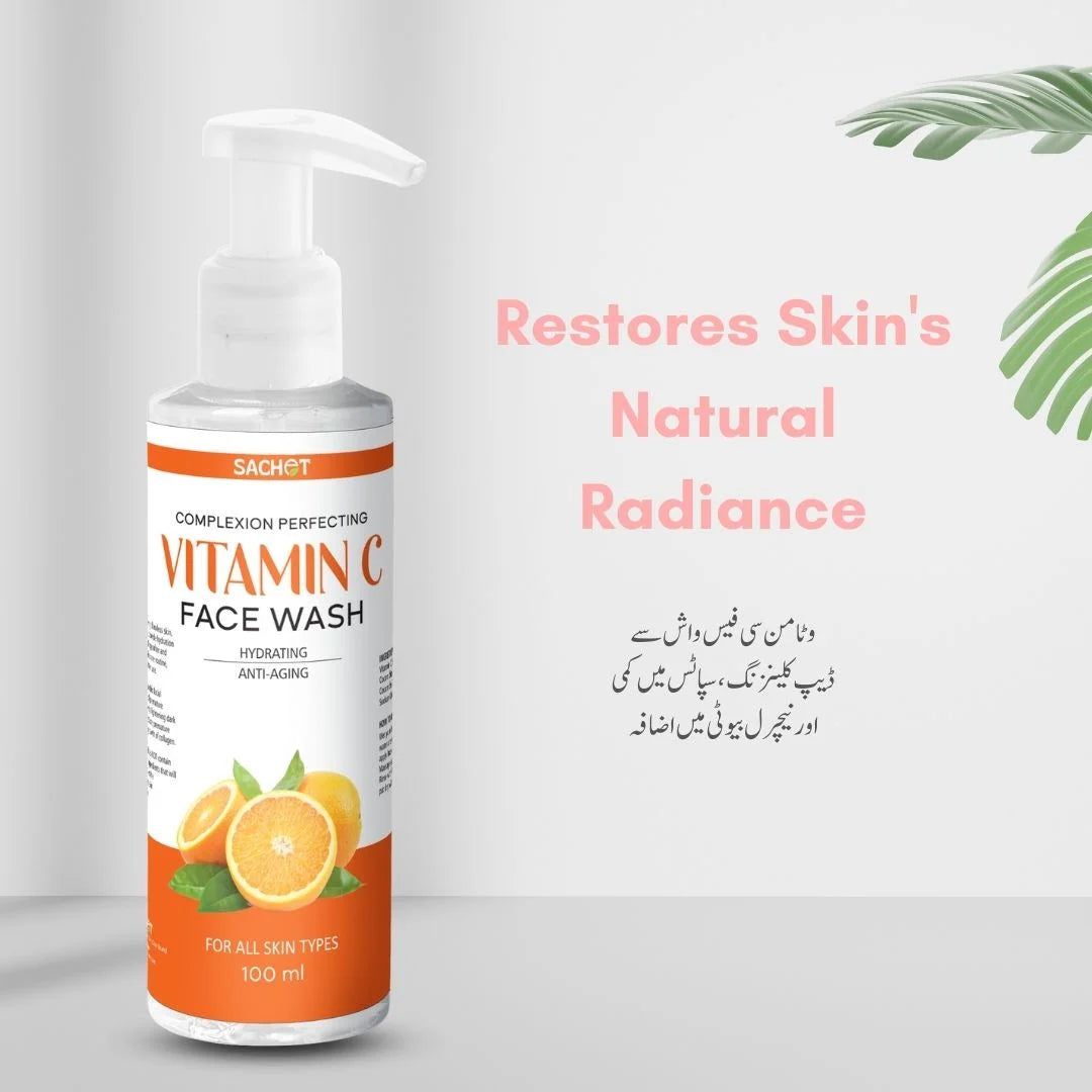 Vitamin C Face Wash | sachetcare.com