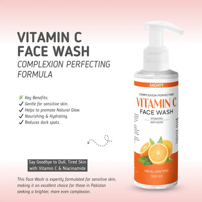 Vitamin C Face Wash | sachetcare.com