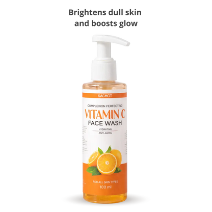 Vitamin C Face Wash for Glowing Skin | Bright & Even Tone in Pakistan