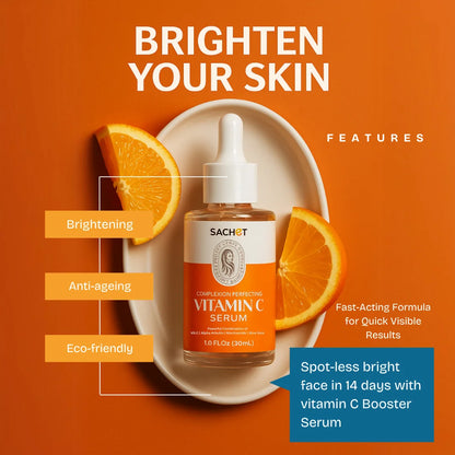 Vitamin C Serum - Brighten, Protect, and Renew Your Skin | sachetcare.com
