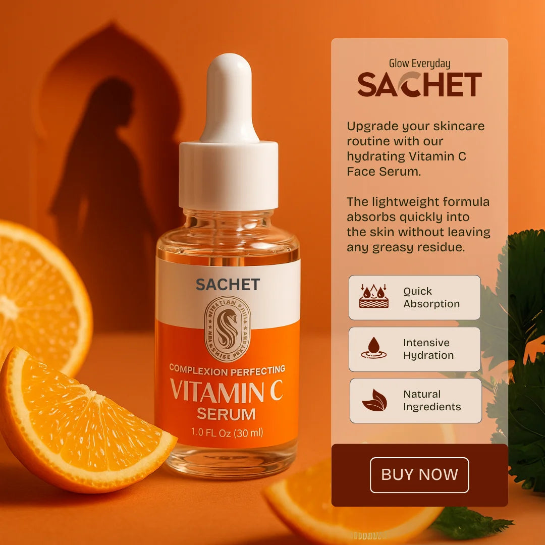 Vitamin C Serum - Brighten, Protect, and Renew Your Skin | sachetcare.com