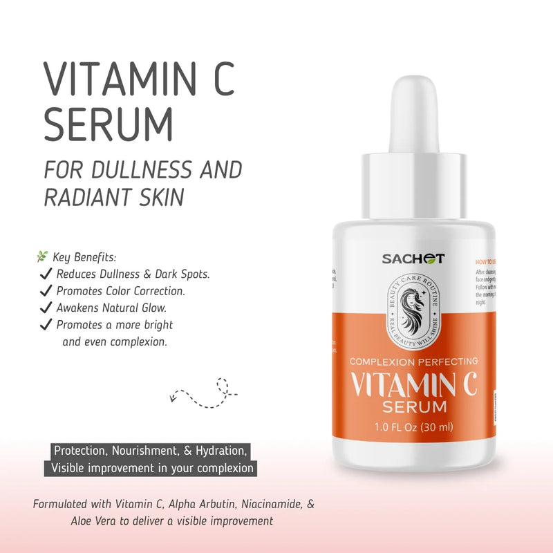 Vitamin C Serum for Dullness and Radiant Skin