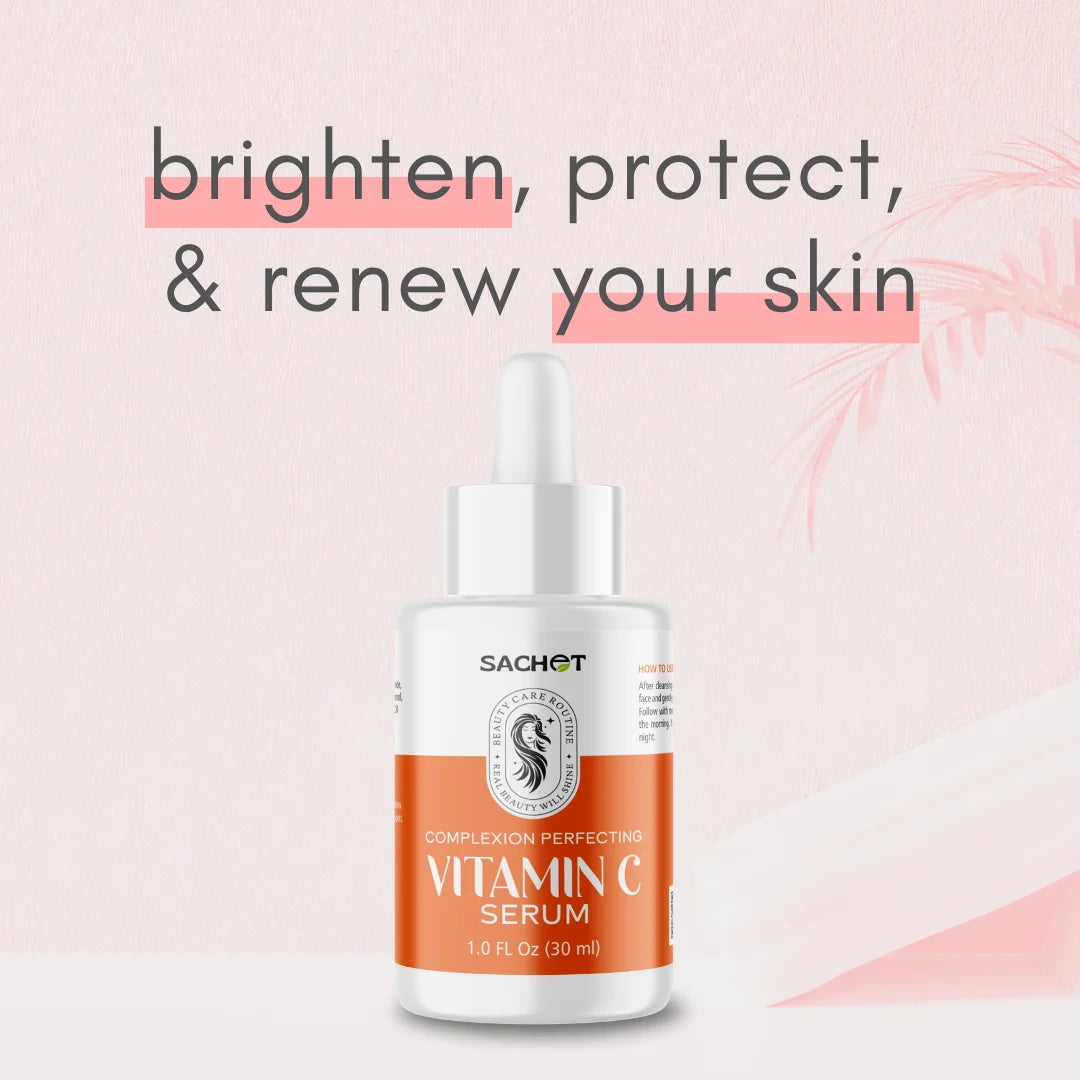 Vitamin C Serum - Brighten, Protect, and Renew Your Skin | sachetcare.com