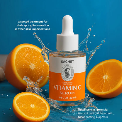 Vitamin C Serum - Brighten, Protect, and Renew Your Skin | sachetcare.com