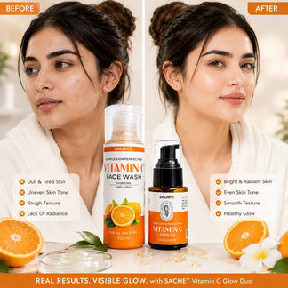 Vitamin C Serum & Face Wash | sachetcare.com