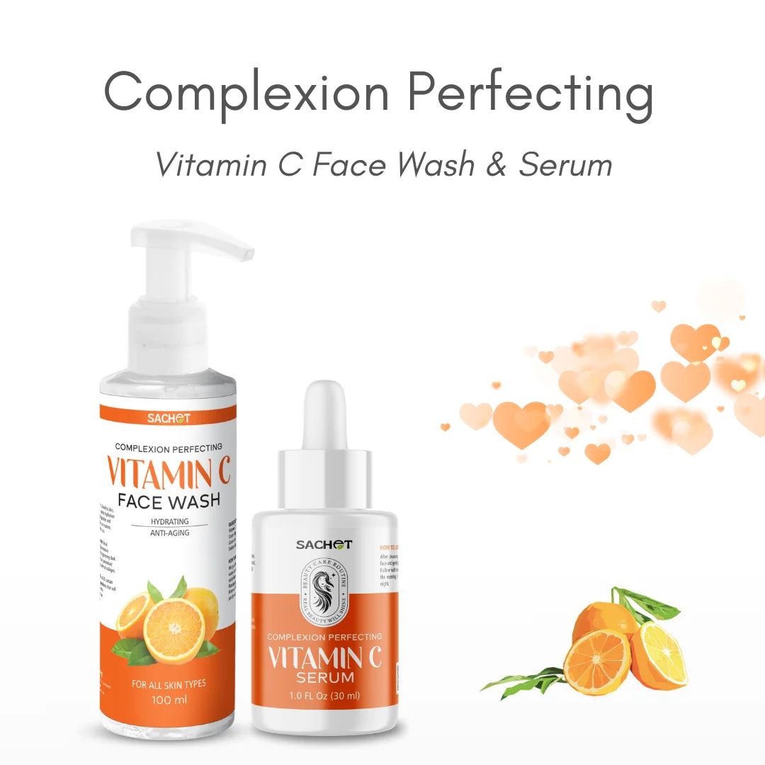 Vitamin C Serum & Face Wash | sachetcare.com