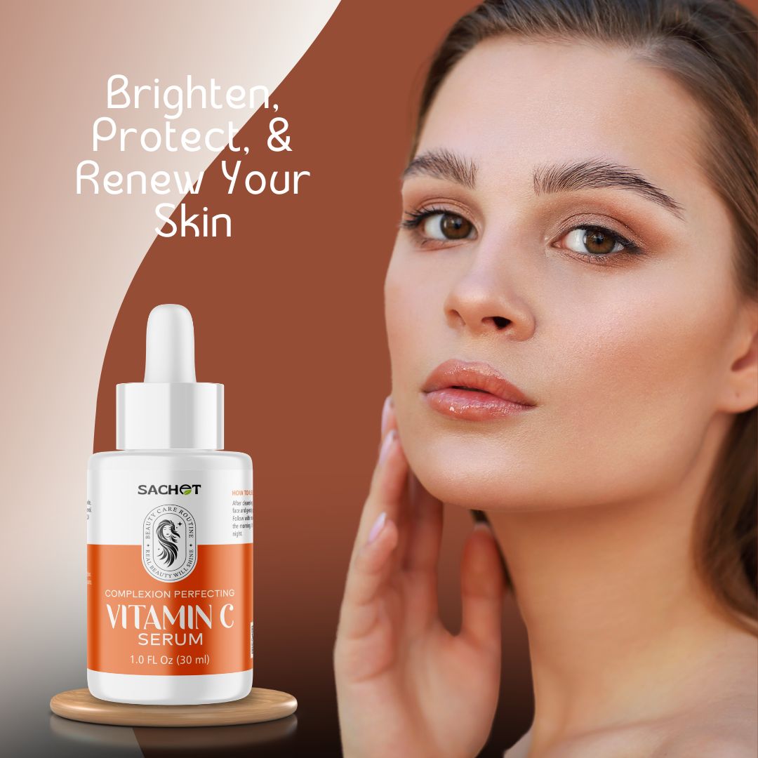 Vitamin C Serum - Brighten, Protect, and Renew Your Skin | sachetcare.com