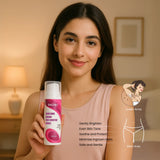 SACHET Whitening Cream 100ml for underarms and private parts – front label