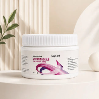 Gentle exfoliation for underarms & inner thighs – non-bleaching