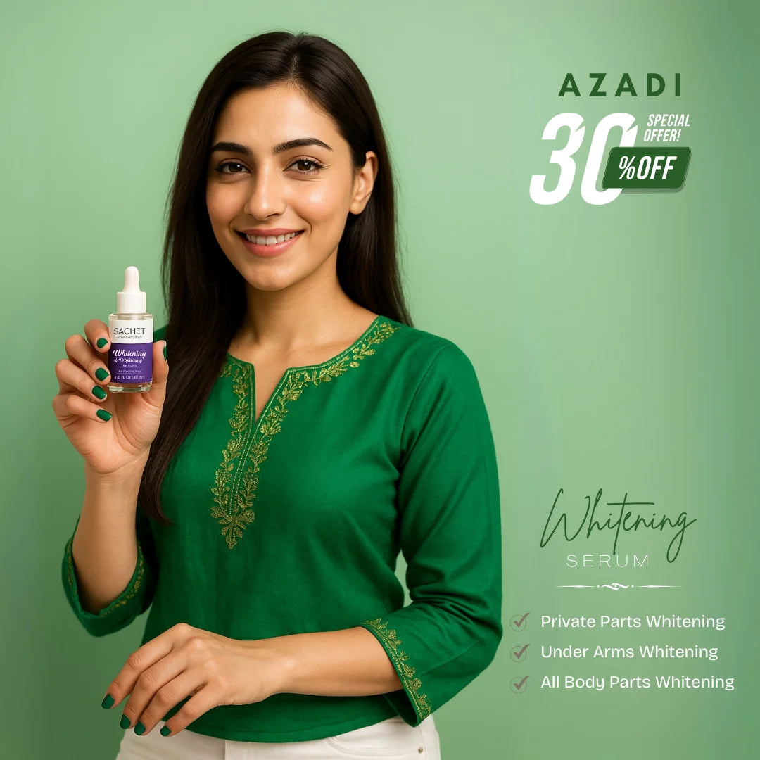 Whitening Serum for Sensitive Parts | sachetcare.com
