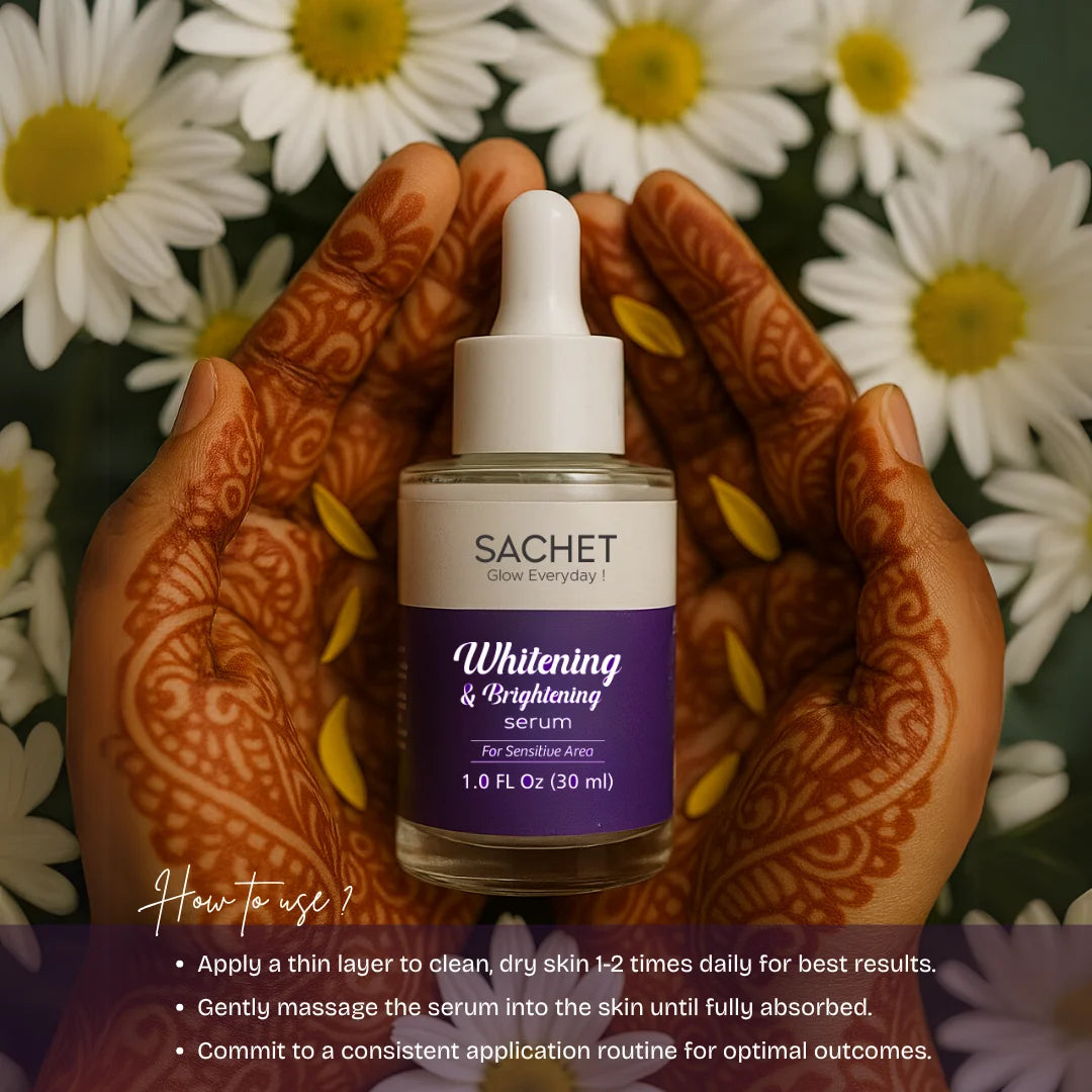 Whitening Serum for Sensitive Parts | sachetcare.com