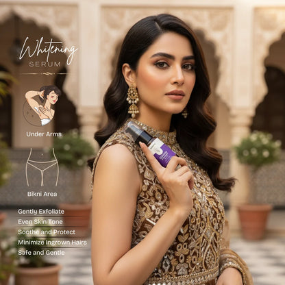 Niacinamide and Alpha Arbutin serum for dark underarms and inner thighs