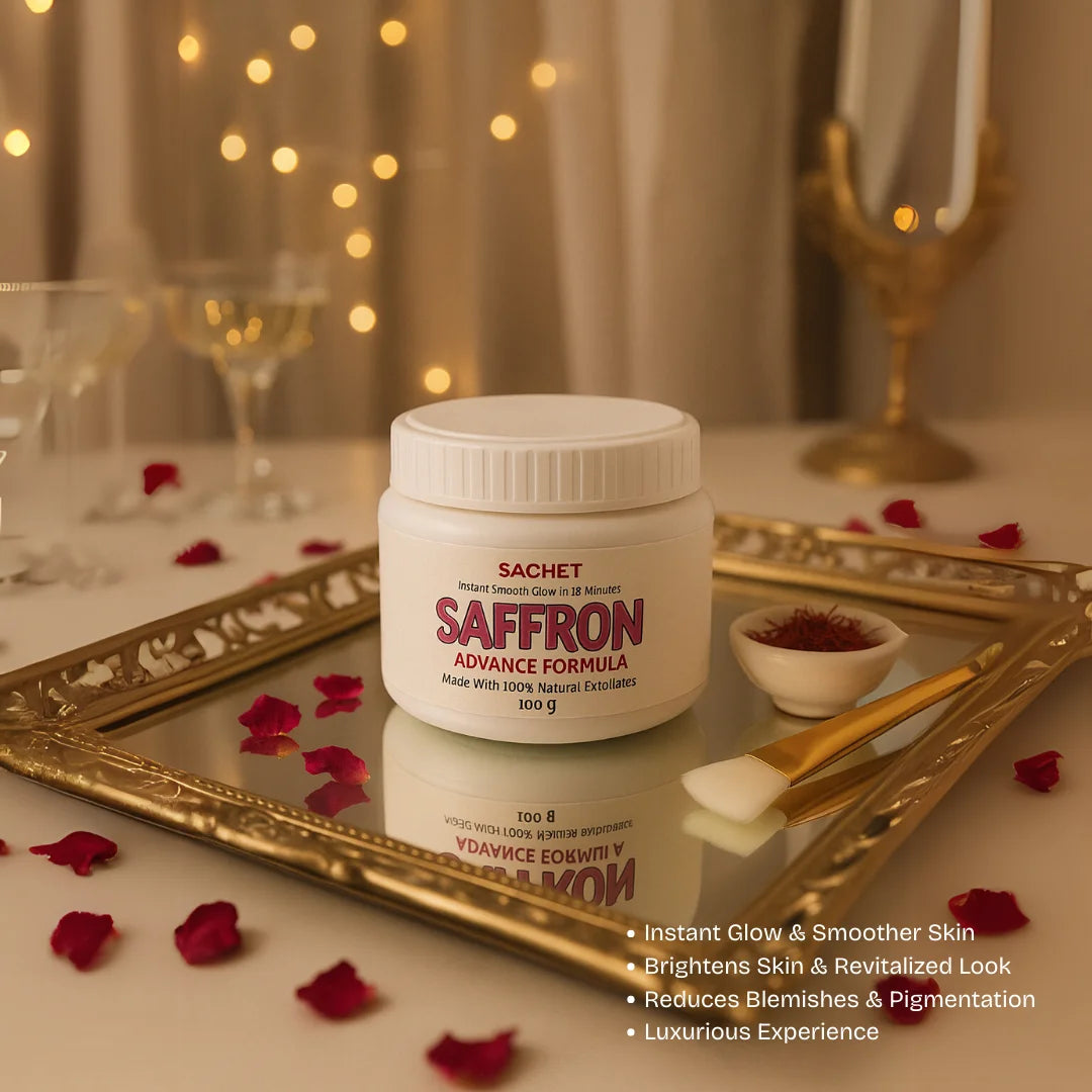 Saffron Urgent Facial - Zafrani Instant Facial in Pakistan