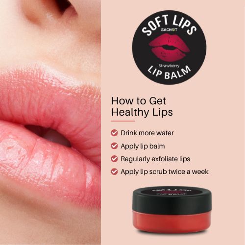 Strawberry Kiss Tinted Lip Balm | sachetcare.com