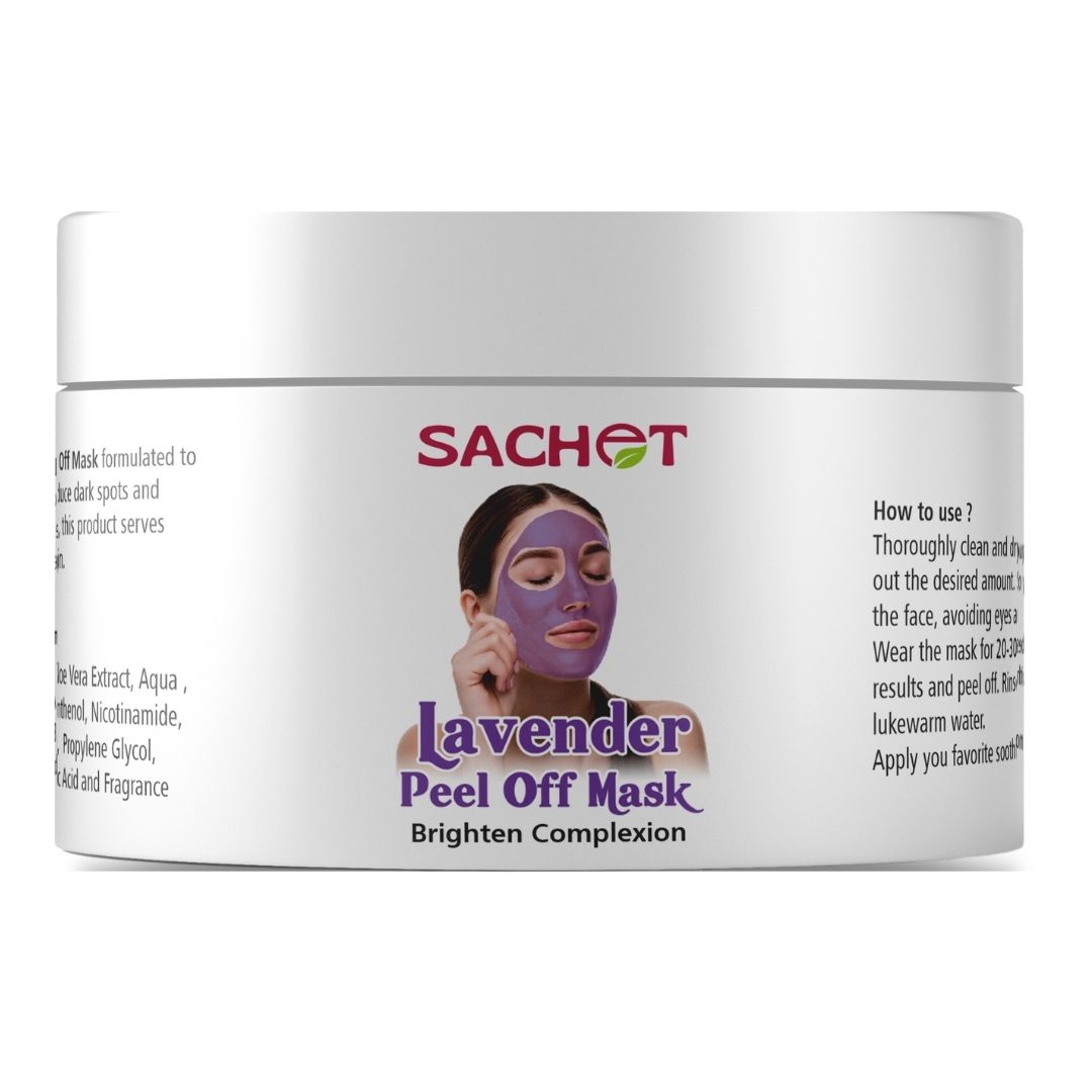 Lavender Peel Off Mask | sachetcare.com