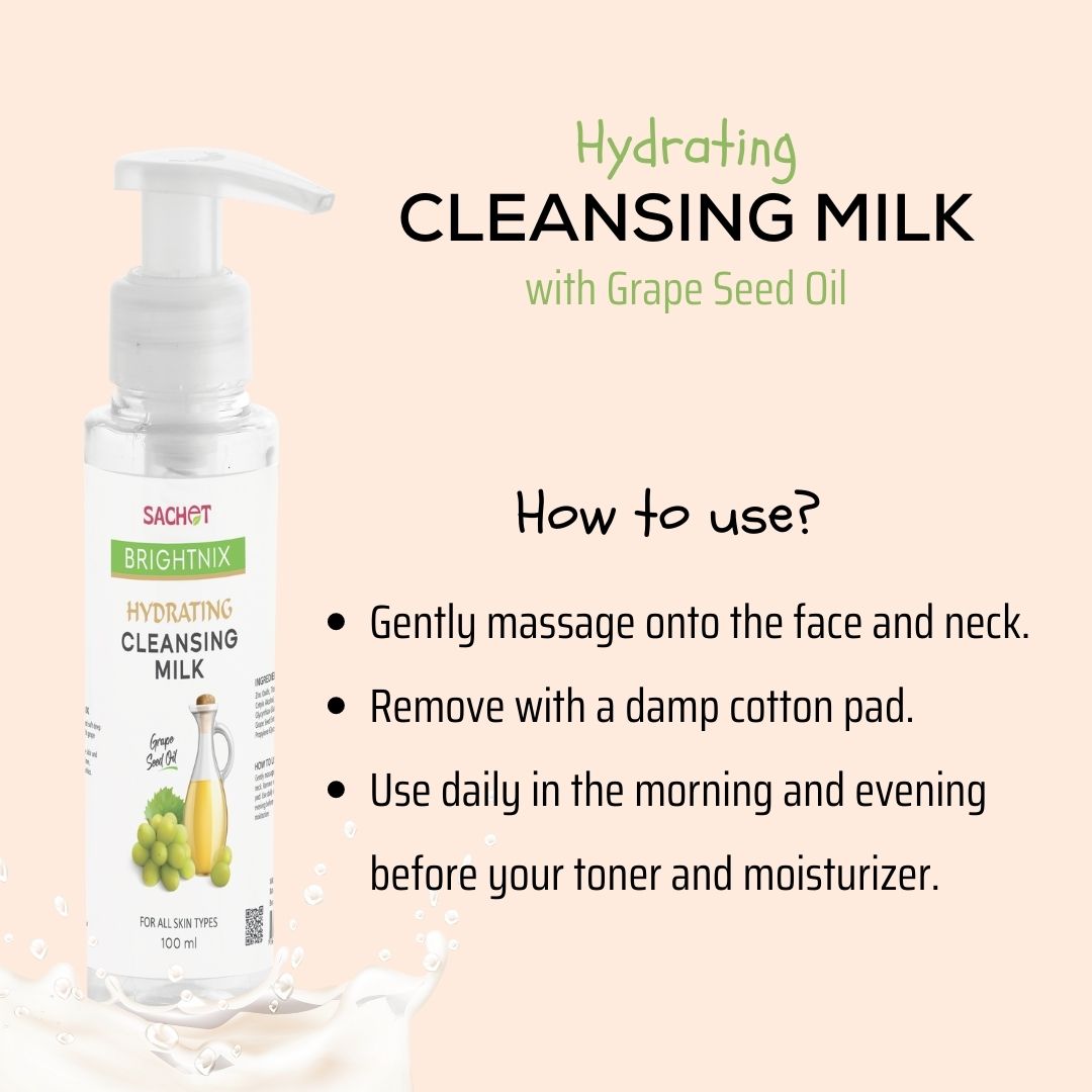Hydrating Cleansing Milk | sachetcare.com