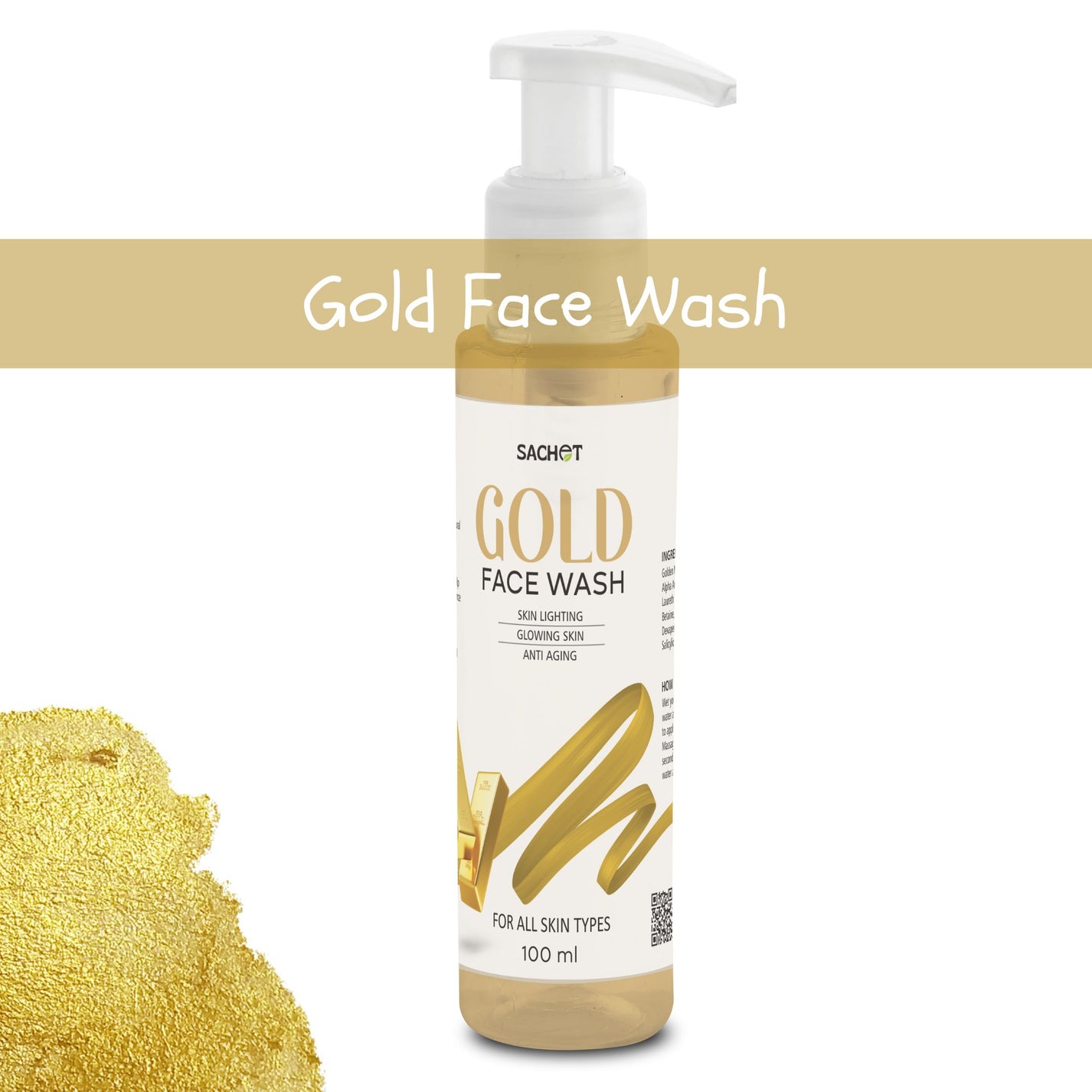Luminous Gold Complexion Face Wash SACHET