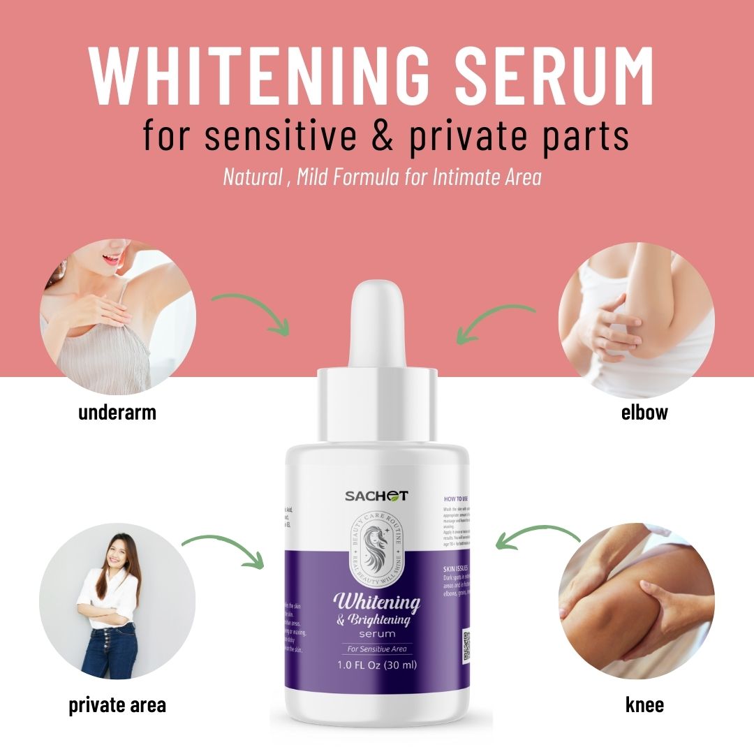 Whitening Serum for Sensitive Parts | sachetcare.com